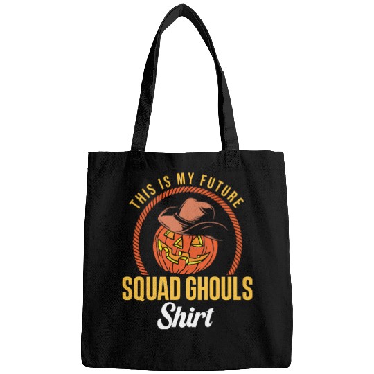 Cowboy Halloween Future Squad Ghouls Skeleton Bags