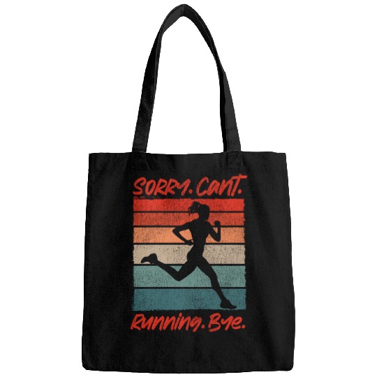 Running Runner Half Marathon Retro Bags