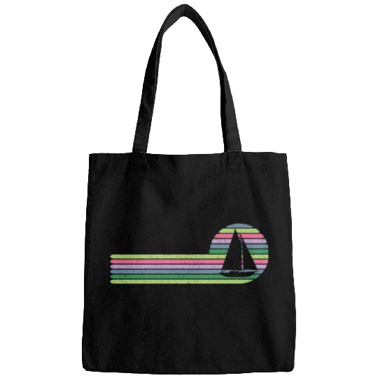 Sailor Sunset Sailboat Skipper Captain Sailing Bags