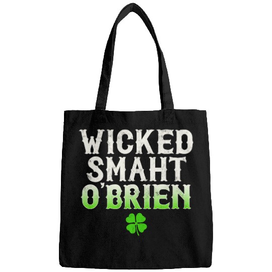 Wicked Smaht O'Brien Clan Boston Irish Slang Bags