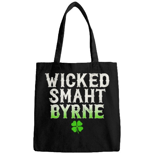 Wicked Smaht Byrne Clan Boston Irish Slang Bags
