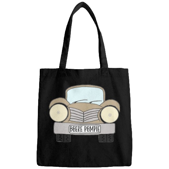 Old Car Khaki Boere Pompie Afrikaans Bags