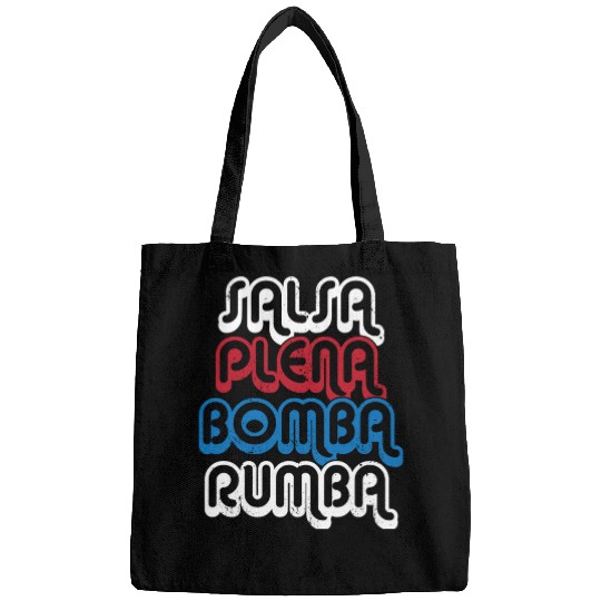 Puerto Rico Dance Salsa Plena Bomba Rumba Bags