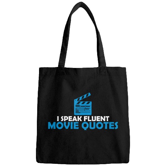 speak fluent movie quotes Bags
