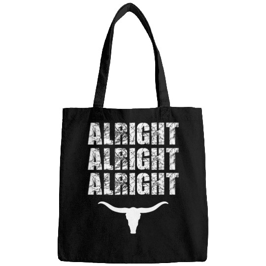 Alright, Alright, Alright Texas Bull Texas Bags