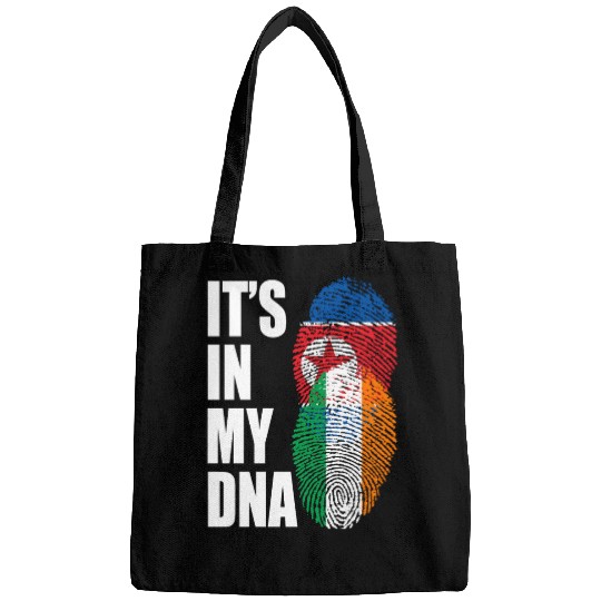 North Korean And Irish Mix Heritage DNA Flag Bags
