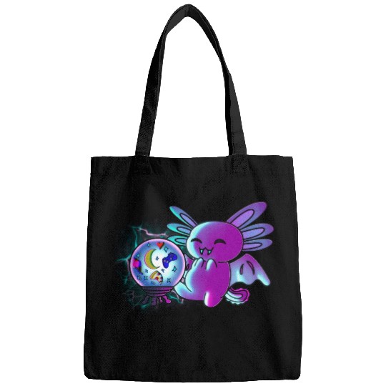 Axolotl Vampire Crystal Ball Bags