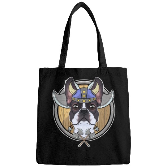 Boston Terrier I Valhalla I Viking Bags