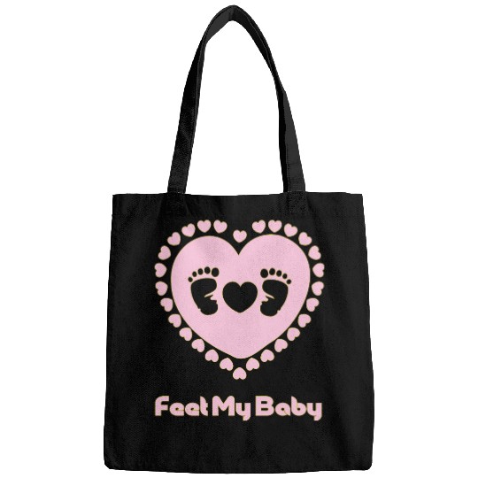 feet my baby Bags