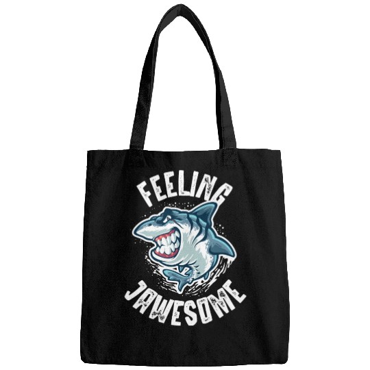 Feeling Jawesome, Shark, Sharks Bags