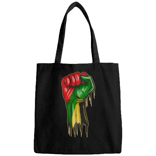 Raise your fist - Black history Month Afro Bags