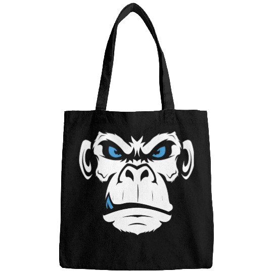Monkey Head Angry Monkey Face Bags