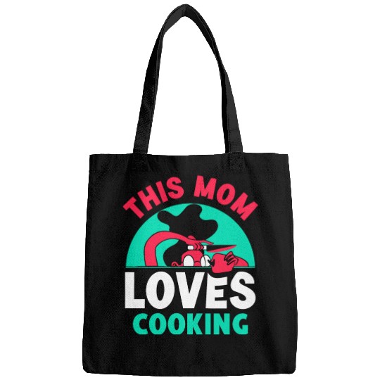 This Mom Loves Cooking Mommy Cook Mother Bags