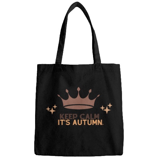 keep calm its autumn Bags
