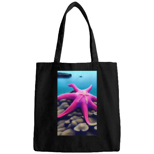 Pink starfish Bags