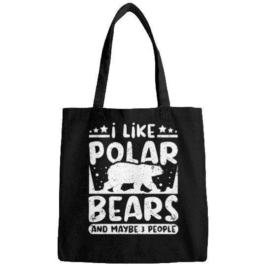 I like polar bears and maybe 3 people Bags