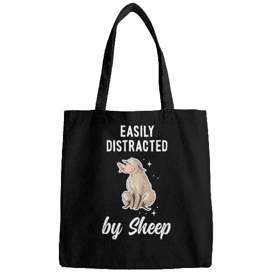 Cute Lamb Saying - Farmer & Sheep Bags