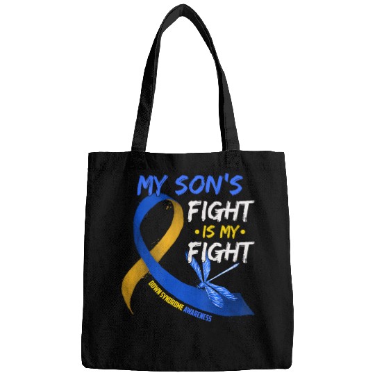 My Son s Fight Is My Fight Down Syndrome Awareness Bags