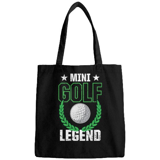 Funny Goofy Mini Golf Quotes Putt Putt Legend Bags