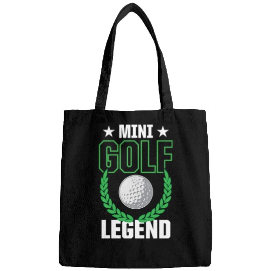 Funny Goofy Mini Golf Quotes Putt Putt Legend Bags