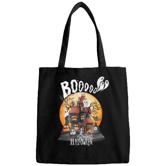 booooooooooo halloween town Bags