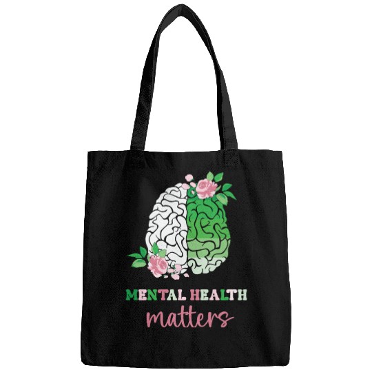 Green and Pink : Mental Health Matters Bags