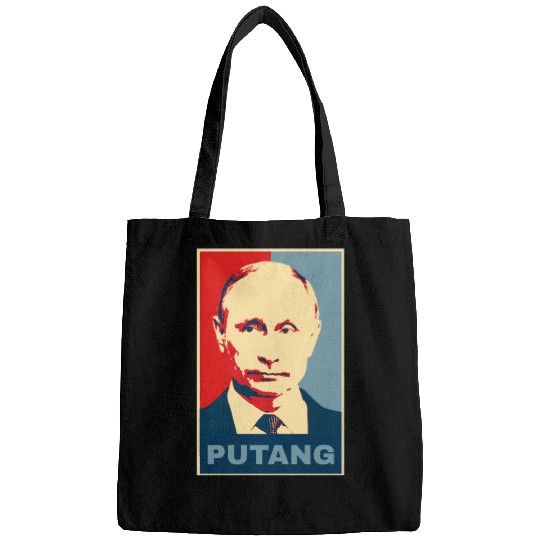 Vladimir Putang Graphic Bags