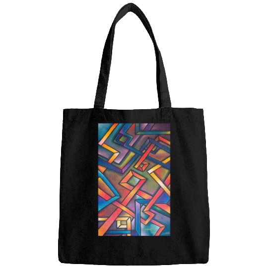 Abstract paint Bags