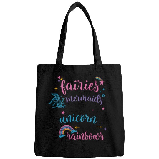 Dance With Fairies Swim With Mermaids Pitl Cith Bags