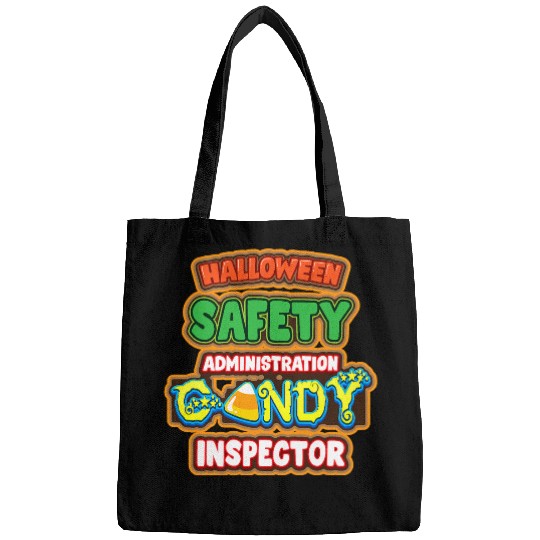 Halloween Costume Halloween Safety Candy Inspector Bags