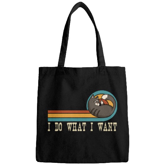 cat funny saying Bags