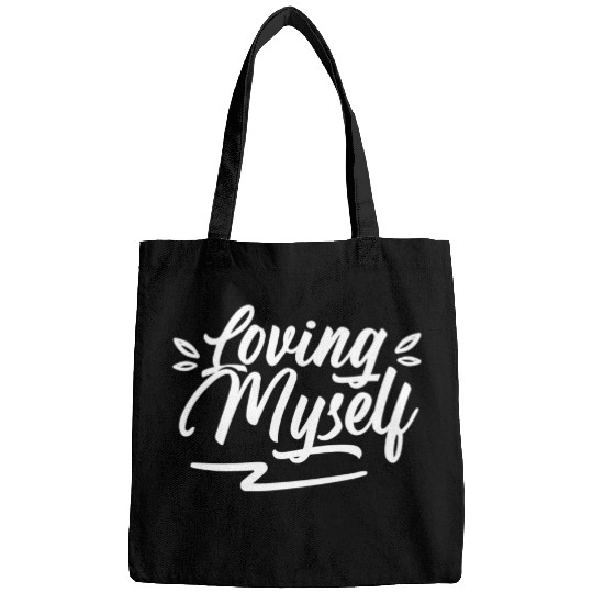 Loving Myself Cute Self Love Positive Bags
