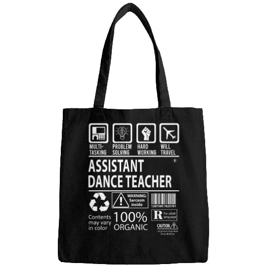 Assistant Dance Teacher Bags - Multitasking Job