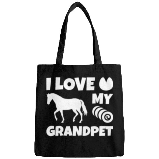 I Love My Grandpet Horse Bags