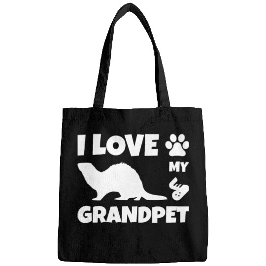 I Love My Grandpet Ferret Bags