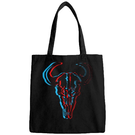 Buffalo skull Bags