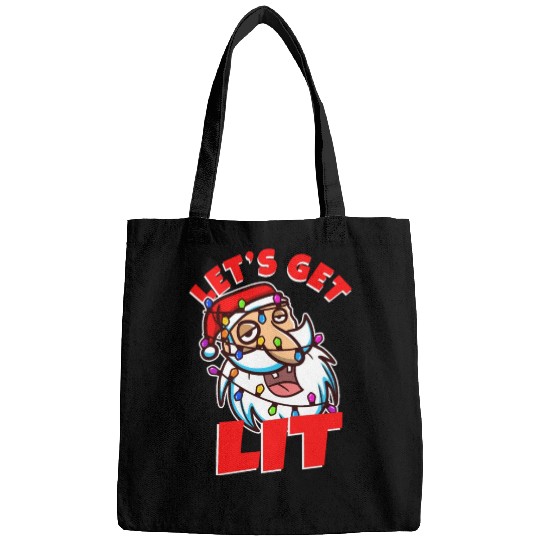 Lets get lit christmas Bags