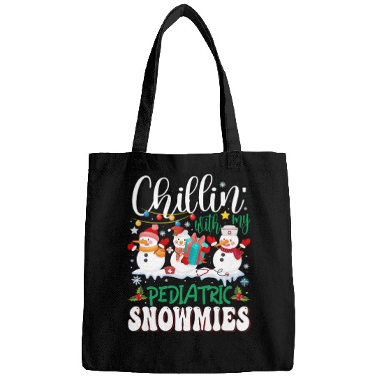 Chillin With My Pediatric Snowmies Christmas Light Bags