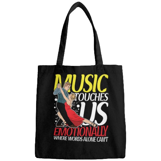 Music Touches Us Emotionally Bags