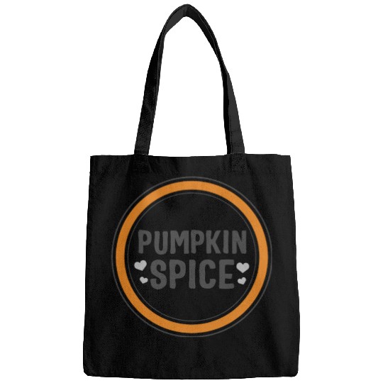 Halloween Theme Cute Pumpkin Spice Coffee Lover Bags