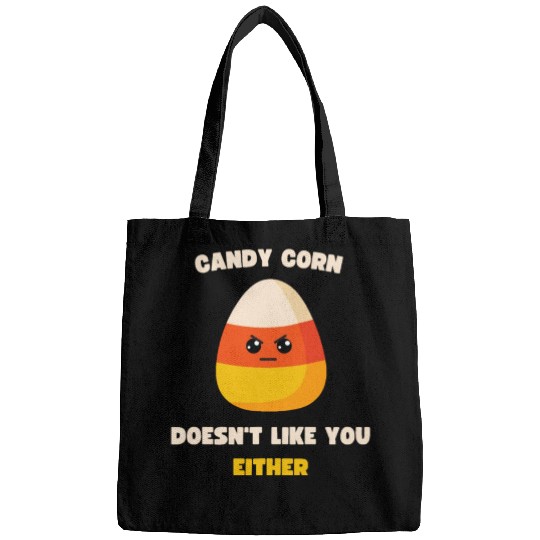 LAZY COSTUME CANDY CORN DOESN'T LIKE YOU EITHER Bags