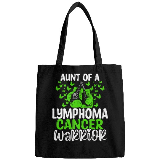 Lymphoma Cancer Awareness Aunt Nephew Niece Bags