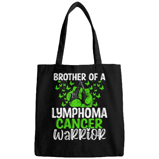 Lymphoma Cancer Awareness Brother Twins Sibling Bags