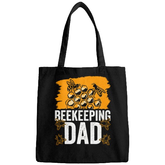 Beekeeping Dad Bee Honeybee Beekeeper Hobby Bags