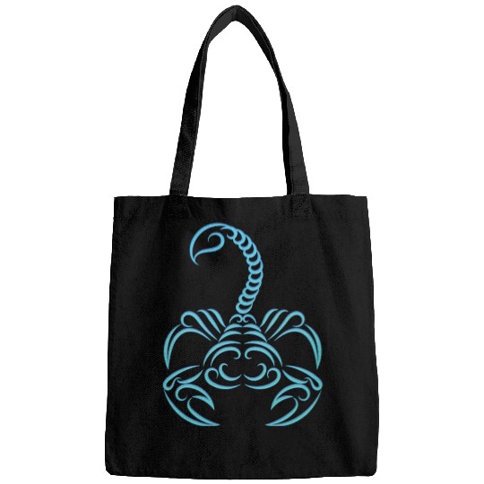 Scorpio Zodiac Water Sign Scorpion Logo Bags