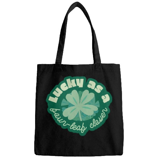 lucky as a four-leaf clover Bags