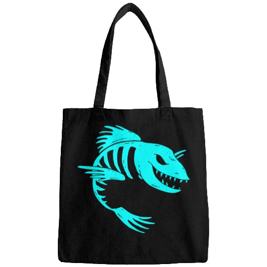 Fish Skeleton Bags