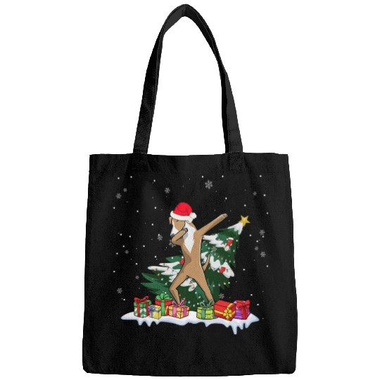 Great Dane Christmas Dabbing Santa Xmas Pajama Bags