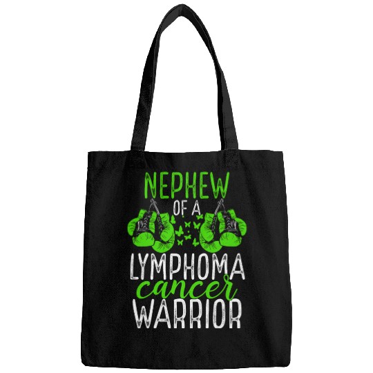 Nephew Lymphoma Cancer Awareness Aunt Uncle Bags