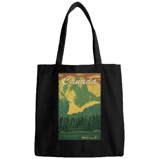 vintage canada travel Bags